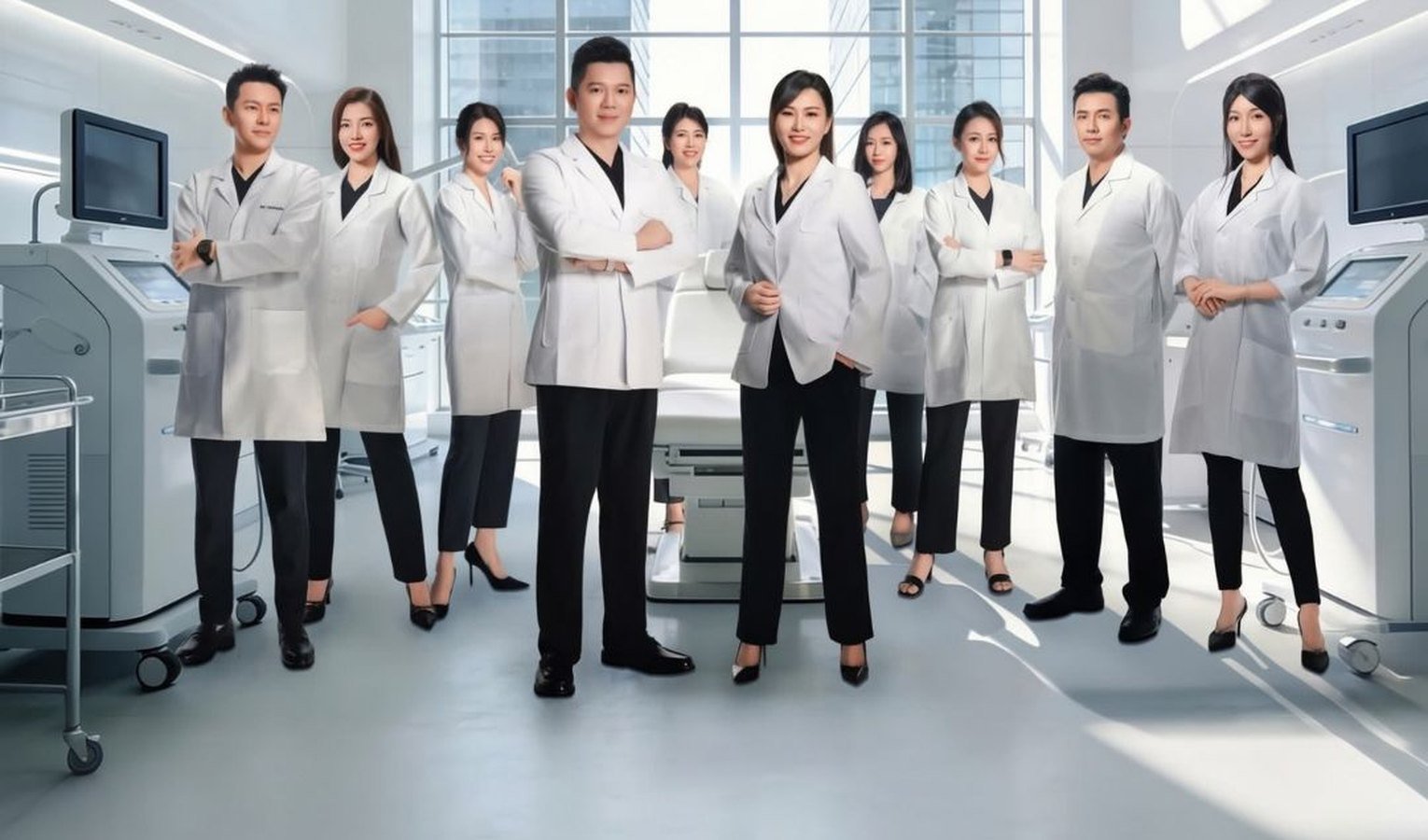 The LS Clinic team of certified aesthetic doctors
