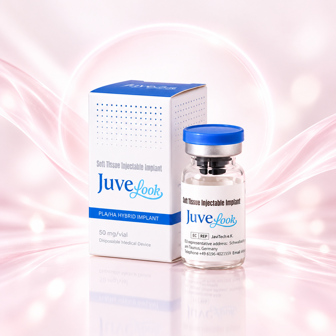 Juvelook 素颜针 — PLA/HA hybrid soft tissue injectable implant